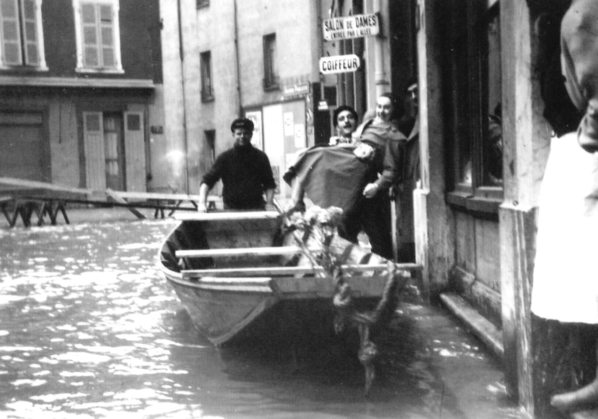 LES CRUES DÉVASTATRICES D'OULLINS